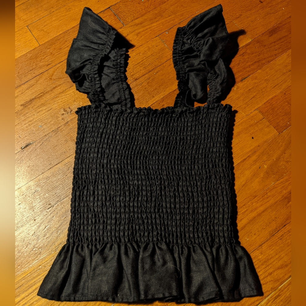 Reformation blouse.